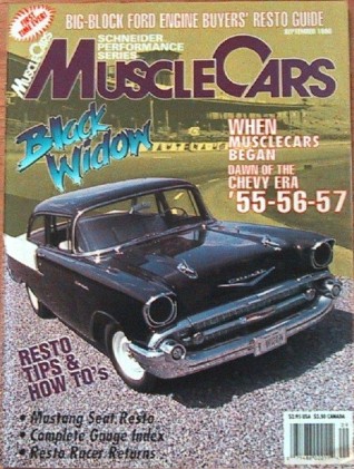 MUSCLE CARS 1990 SEPT - BLACK WIDOW, GATEWAY DUEL